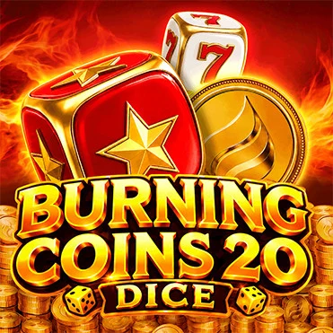 Artwork Burning Coins 20 Dice