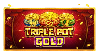 Artwork Triple Pot Gold