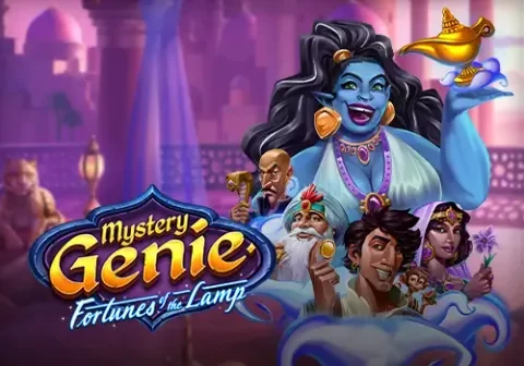 Artwork Mystery Genie  Fortunes of the Lamp