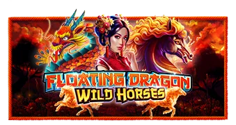Artwork Floating Dragon Wild Horses